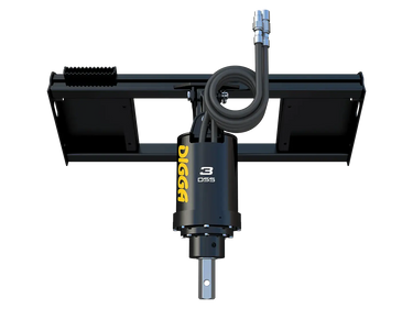 The Digga Standard Flow Auger Drive is a powerful attachment used for various tasks, including digging holes for fence posts, planting trees, and breaking up compacted soil.